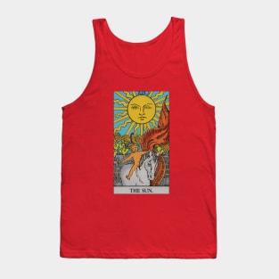 The Sun Tarot Card Tank Top